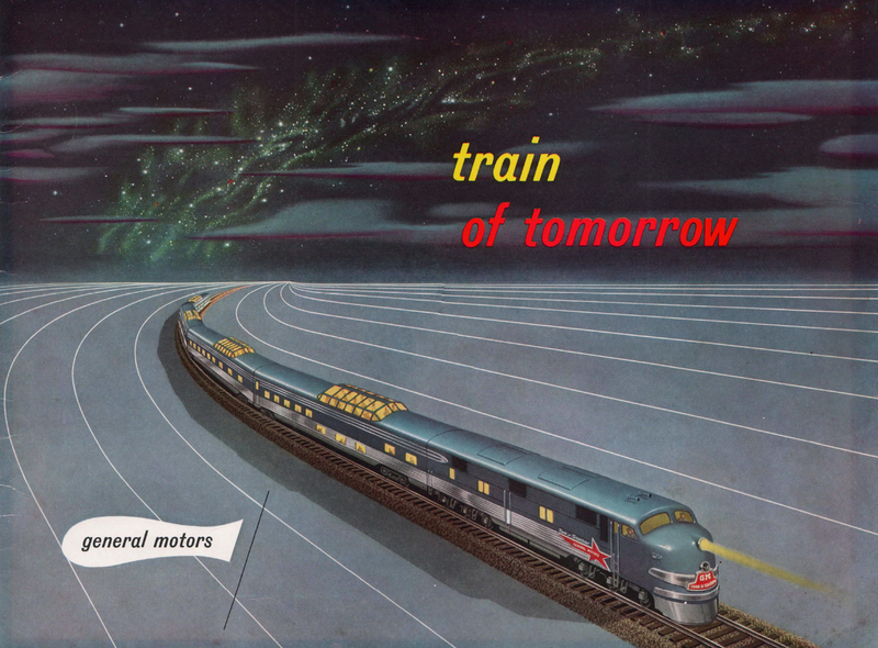 Illustration for article titled This 1947 Train of Tomorrow Puts Today's Trains to Shame